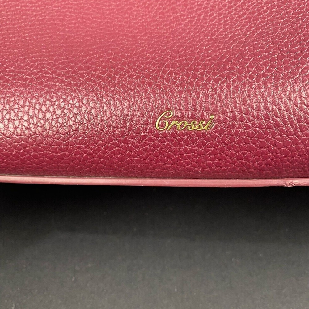 Crossi New York women's Deep Burgundy Handbag.casual travel‎ - Picture 11 of 16